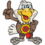 eagle-Best dad cartoon photo sculptures