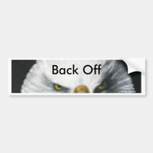Eagle eyes Bumber sticker Bumper Stickers