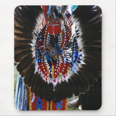 Eagle Feather Mousemat by Sky_Blue_Photography