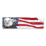 Eagle flag bumper sticker
