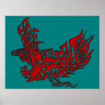 Eagle-Flame-Lovers-Portrait-1 Print