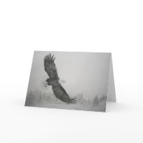 Eagle flying Card