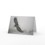 Eagle flying Card