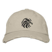 Eagle hat embroidered baseball cap