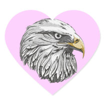 Eagle Head sphere Sticker