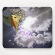Eagle in the Clouds Mouse Mat