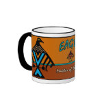 EAGLE MOTIF mugs
