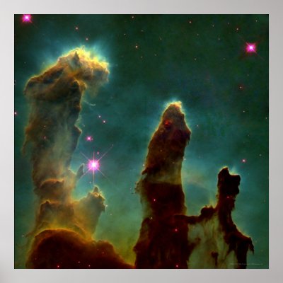 Eagle Nebula 24x24 (16x16) Posters