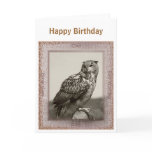 Eagle Owl  Card