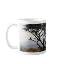 Eagle Owl Silhouette Coffee Mugs