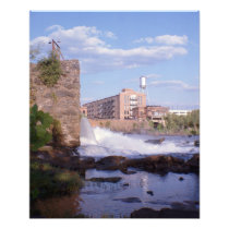 Eagle & Phenix Dam Early Spring Photograph