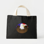 Eagle Spreading Wings Stars And Stripes Bag