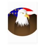 Eagle Spreading Wings Stars And Stripes Business Cards
