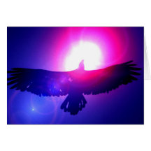 Eagle Wings - Eagle in Flight Card