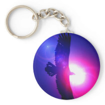 Eagle Wings - Eagle in Flight Key Chains