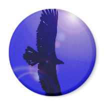 Eagle Wings Fridge Magnets