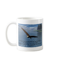 Eagle with Scripture Coffee Mug