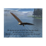 Eagle with Scripture postcards
