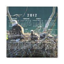 Eagles' Nest; 2012 Calendar Fridge Magnet