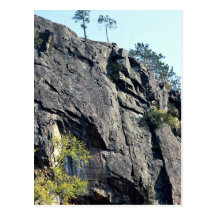 Eagle's nest, Bancroft, Ontario, Canada rock forma Post Card