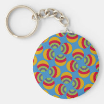 Eames Circles 3 Key Chain