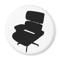 Eames Lounge Chair Magnet