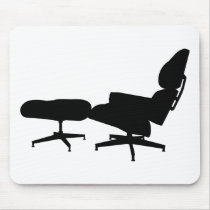 Eames Lounge Chair & Ottoman Mousepads