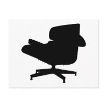Eames Lounge Chair Postcard
