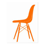 Eames moulded plastic side chair postcards