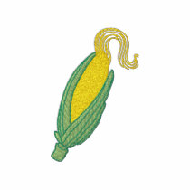 Ear Of Corn Embroidered Polo Shirt