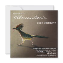 Early Bird, 5.25"x5.25" invitation