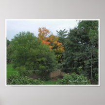 Early Fall - Brockville Ontario Canada Poster