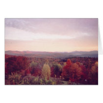 "Early morning mist, October 15, 2008" Card