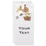 early morning rooster attack rack cards