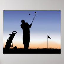 Early Morning Tee Time Poster