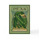 Early Peas Vintage Seed Packet Greeting Cards