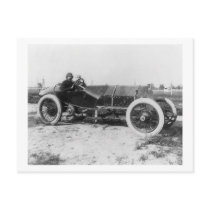 Early Race Car, 1913 Postcard