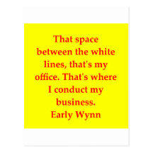 early wynn quote postcards