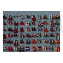 Earrings Greeting Cards