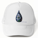 Earth abstract art cool hat design