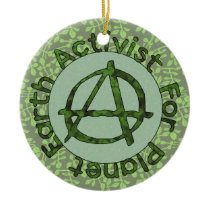 Earth Activist Christmas Tree Ornament