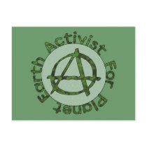 Earth Activist Post Card
