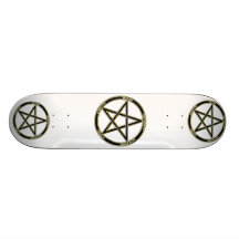 Earth, Air & Fire Pentagram 2 Skateboard