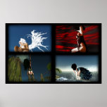 Earth Air Fire Water posters