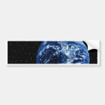 Earth and Moon Bumper Stickers