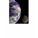 Earth and Moon by Galileo Ladies clothes t-shirts