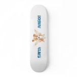 Earth Angel dog skateboard