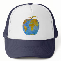 Earth Apple Mesh Hats