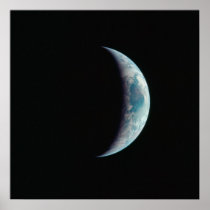 Earth as Viewed by Apollo 11 Posters