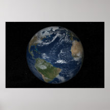 Earth Atlantic View 78x52 (60x40) Posters